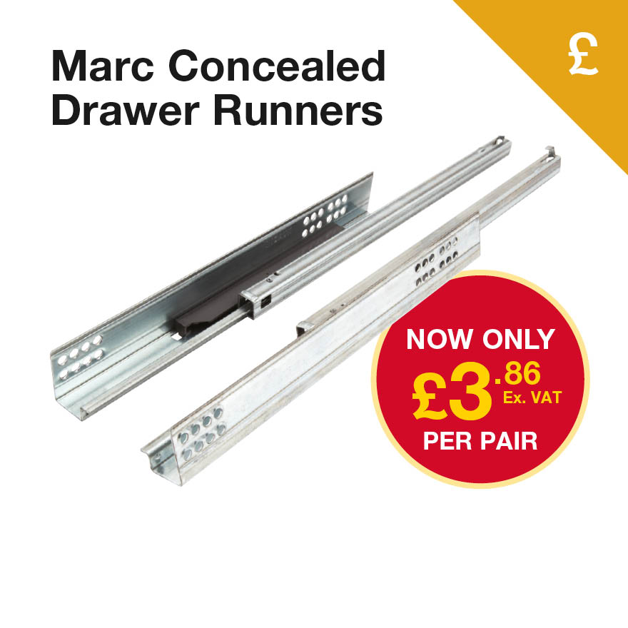 Clearance Concealed Drawer Runners