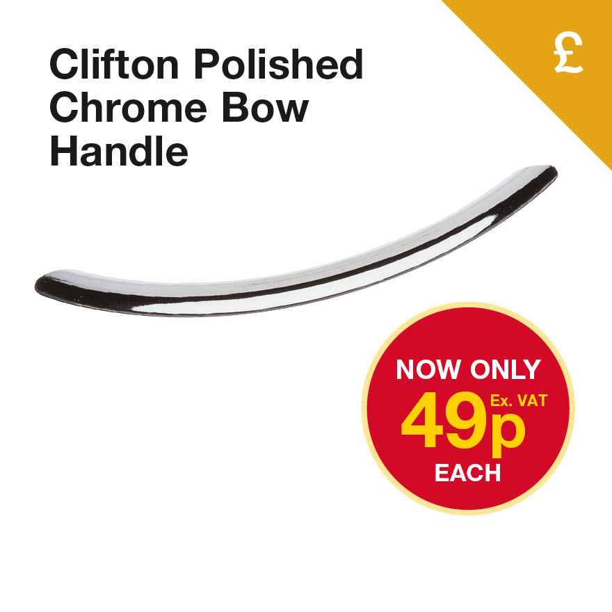 Clearance Chrome Bow Handle