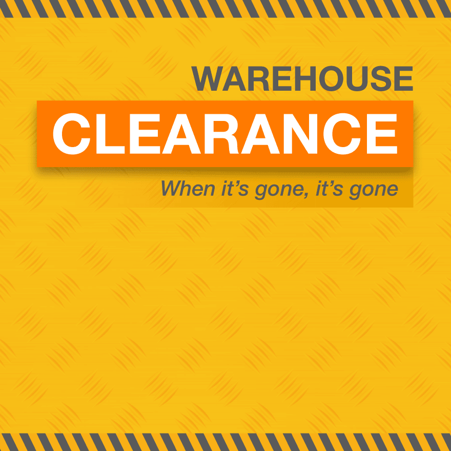 Tools & Consumables Clearance