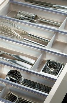 Cutlery Tray Set, for Blum Tandembox, Depth 473 mm, to suit 500 mm Deep Drawer Boxes, Ninka Cuisio
