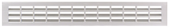 Ventilation Grille, for Recess Mounting, 550 x 80 mm