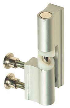 Hinge Set, Heavy Duty, Cubicle Fittings for 17-21 mm Board Partitions