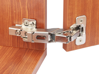 Concealed Cup Hinge, 155° Inset Mounting, for 14 - 24 mm Door Thickness, Integrated Soft Close , Quick Fixing, Häfele Metalla 310