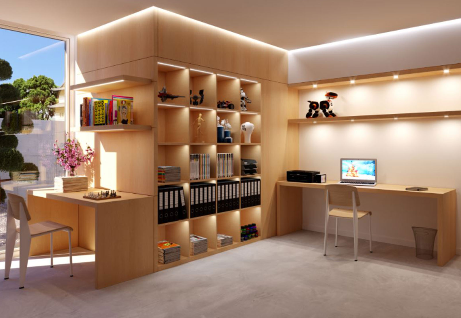 Compact Living home office image 2
