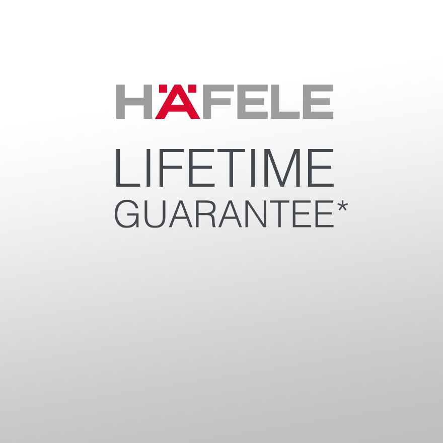Hafele UK Lifetime Guarantee