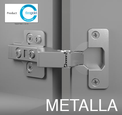 Fira approved Metalla hinges