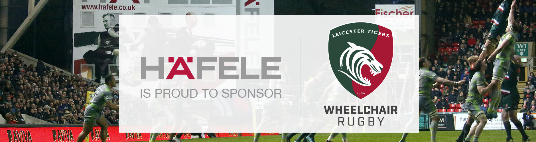 Häfele sponsors Leicester Tigers Wheelchair Rugby Team