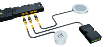 Adapter, for Connecting Loox Lights and Accessories to Loox5 Drivers
