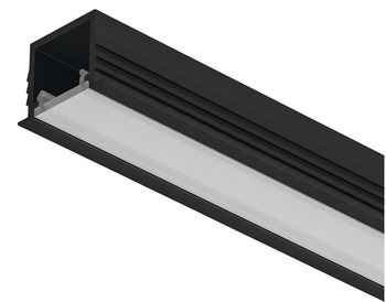 Aluminium Profile, for Recess Mounting Loox5 LED Flexible Strip Lights, 1103