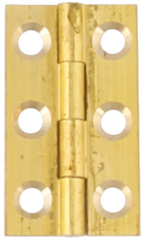Butt Hinge, 38 x 22 mm, Brass