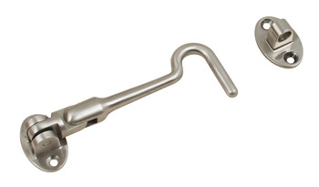 Cabin Hook and Eye, Silent Pattern, Grade 316 Stainless Steel