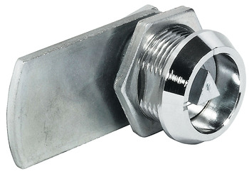 Cam Lock, for Triangular Socket Key, with Straight Cam and Nut Attachment