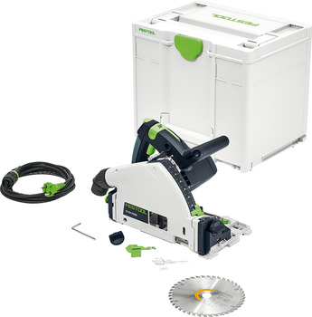 Circular Saw, Mains Driven, Festool TS 55 FEB, with Free Measuring Tape and PICA Pencil