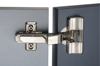 Concealed Cup Hinge, 110°, for 30° Angle Applications, with 30° Overlay Mounting, Häfele