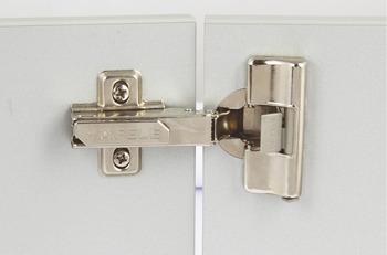 Concealed Cup Hinge, 110° Integrated Soft Close, Full Overlay Mounting, with Standard Depth Adjustment, Häfele