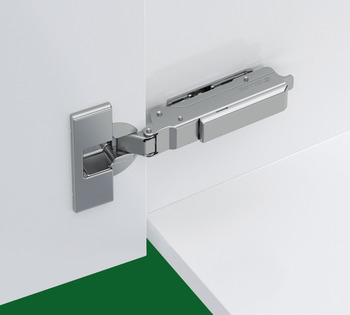 Concealed Cup Hinge, 95° Standard, for Up to 28 mm Thick Doors, Half Overlay/Twin Mounting, Click on Arm, Tiomos