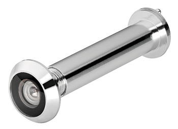 Door Viewer, 200°, for Door Thickness 50-70 mm, Brass