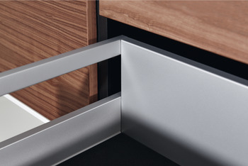 Drawer Back, for Nova Pro Scala Drawers with 186 mm High Sides