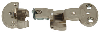Exposed Axle Hinge Cup, for 270°/240°/180° Single Pivot Hinge Arms, Quick Mounting, Aximat 300