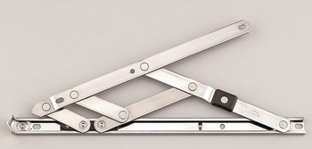 Friction Hinge, Restrictor, for Side or Top Hung Windows, Stainless Steel or Brass
