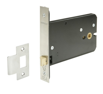 Mortice Latch, Horizontal, Latchbolt Operated by Knobs, Case Size 150 mm