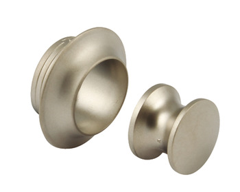 Push Lock Knob and Rosette, for 13 mm Door Thickness