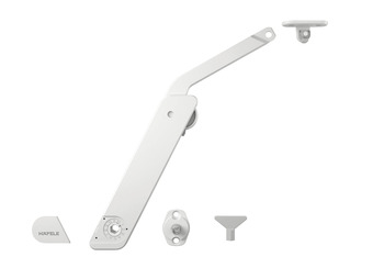 Single Door Flap Fitting, Individual Set for One-Sided Application, Free Flap H 1.5