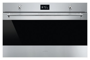 Single Oven, Multifunction, Finger-Friendly, 10 Functions, 900mm, Smeg Classic