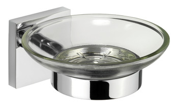 Soap Dish and Holder, Height 54 mm x Width 108 mm x Depth 126 mm, Chester
