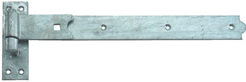 Straight Folded Eye Band, with Hook on Plate, Mild Steel