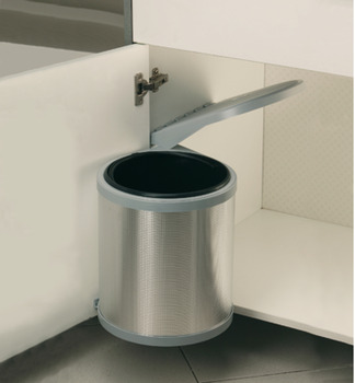 Swing Out Waste Bin, for Hinged Door Cabinets, 10 Litres