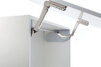 Swing Up Front Fitting, for One-Piece Wooden/Glass/Aluminium Frame Flaps, Free Swing
