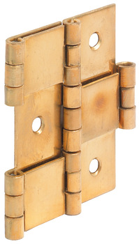 Two-Way Hinge, Two-way, Brass