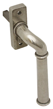 Window Handle, for Espagnolette Bolts, Solid Pewter, Lamont