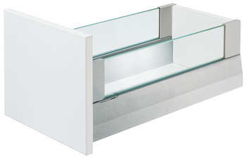 Glass Side Panels, for Matrix Box P Drawer Systems