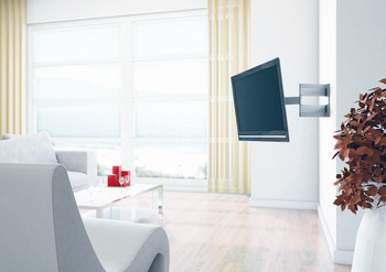 Flat Screen Wall Tilt and Turn Bracket, for Ultra Thin Screens Sizes: 26-65 / 660-1650 mm, Vogel's