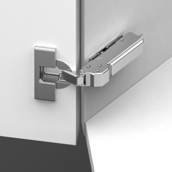 Concealed Cup Hinge, 110°, for 45° Angle, Click on Arm, Tiomos