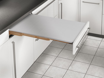 Pull Out Table, Rapid, Self Supporting