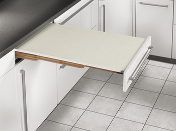 Pull Out Table, Rapid, Self Supporting