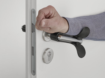 Lever Handle Attachment, for Hands Free Opening