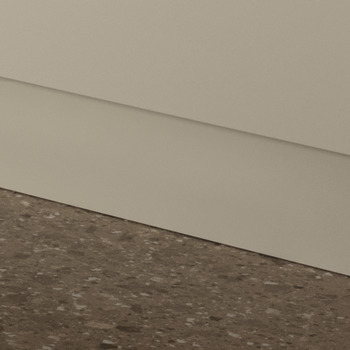 Plinth, 150 mm, Ultragloss Cashmere, Aspekt Hampstead