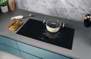 Hob, Slider Touch Control Induction Hob, 900 mm, Smeg AREA