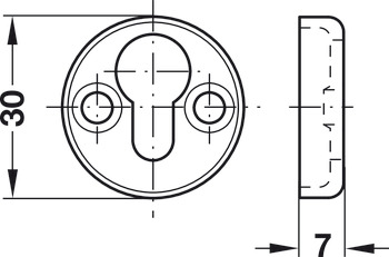 Capsule Bed Connecting Fitting, Steel