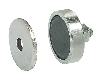 Magnetic Catch, Pull 3.0 kg, for Metal Cabinets