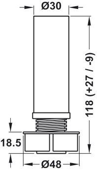 Foot and Shaft Section