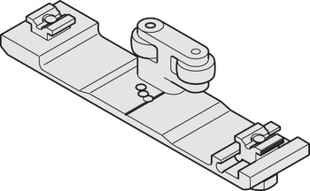 Connecting Bracket, for Wood, for Pivot Sliding Cabinet Doors, Length 26 mm, Hawa-Concepta