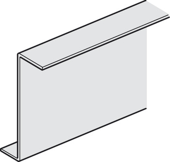 Supporting/Fascia Bracket, for Folding Interior Doors, Slido W-Fold32 100T