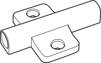 Adapter Housing for Tipmatic, for 32 mm Series Drilled Holes