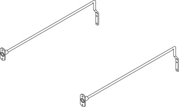 Filing Rails, for Drawer Length 450 mm