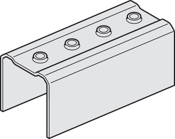 Connection Piece, for Folding Interior Doors, Slido W-Fold32 100T